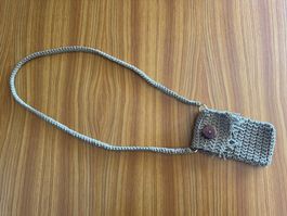 Tasche Handytasche Nateltasche Mode Häckeln Handmade