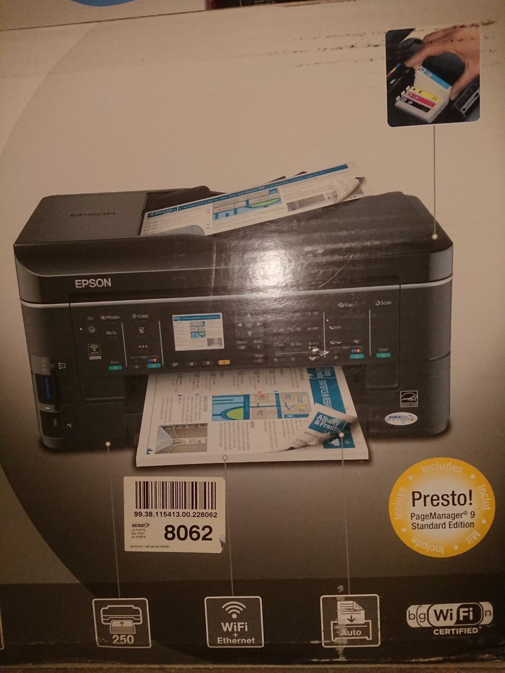 Epson Stampanti: Drucker Epson BX625FWD – Nuovo e nell'imballaggio originale da Büren an der Aare venduto da creazioneshop