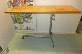 Embru vintage Beistelltisch Serviertisch höhenverstellbar