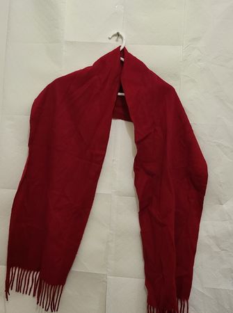 Écharpe Lancel bordeaux 100% laine vierge - Très doux!