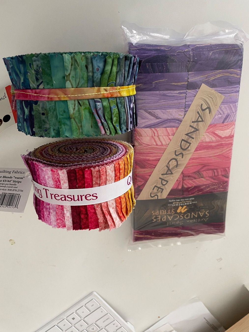 Stoffe: Jelly Roll für Patchwork – Neu und originalverpackt aus Wil SG von lovely02 1
