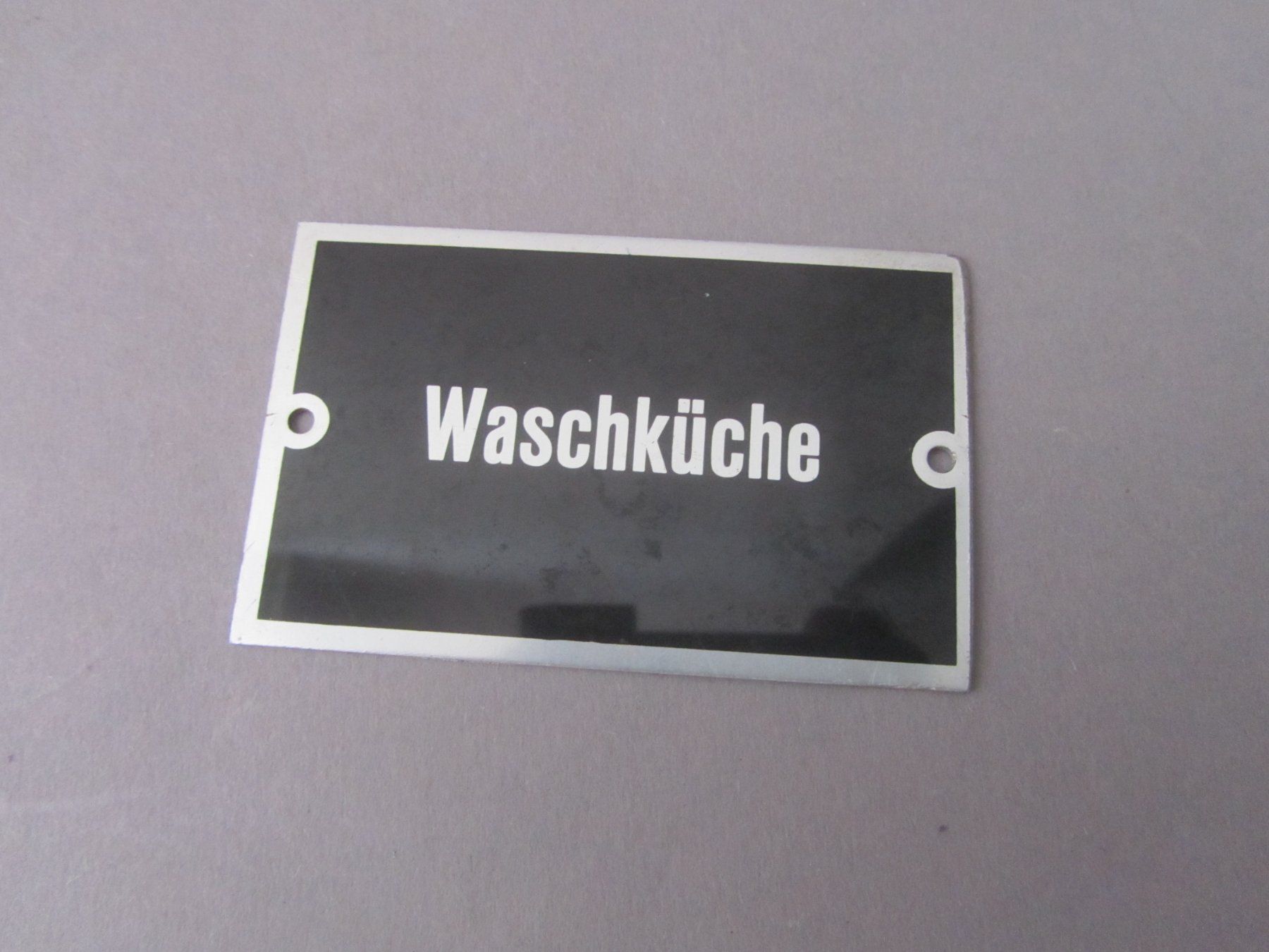 Ecriteaux: Alu-Schild:          Waschküche – D'occasion à Seengen par mikelele