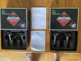 2x KIT LED |  H1 6000K Ampoules à LED Ventilées - Auto Moto
