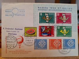 Nabag 1959 Ballon Postflug 1959