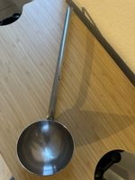 Vintage Stainless Steel Soup Ladle - Rostfrei Inoxydable Sui