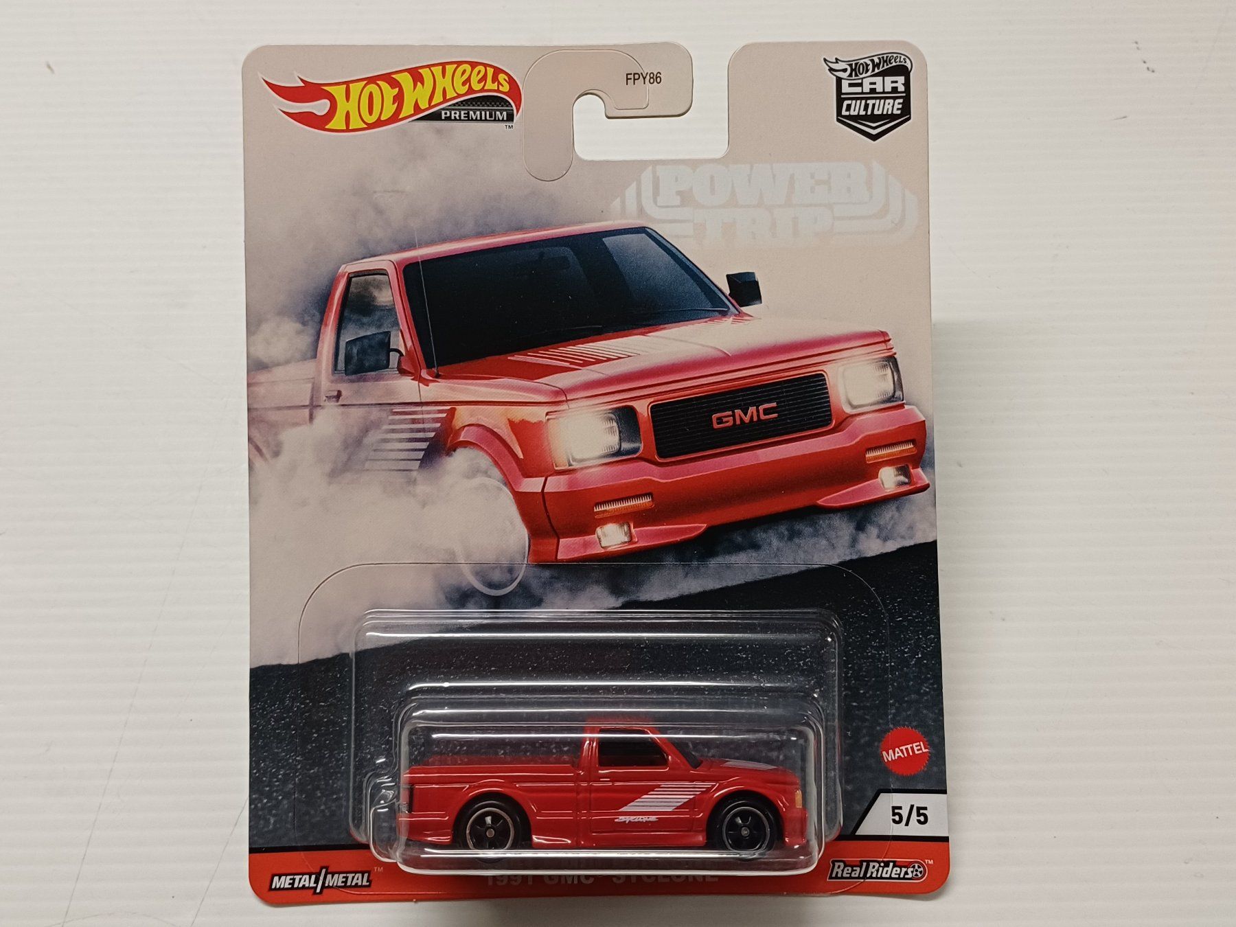 Hot Wheels Modellini d'auto: Hot Wheels Premium - GMC Syclone – Nuovo e nell'imballaggio originale da Bichwil venduto da Viggen37