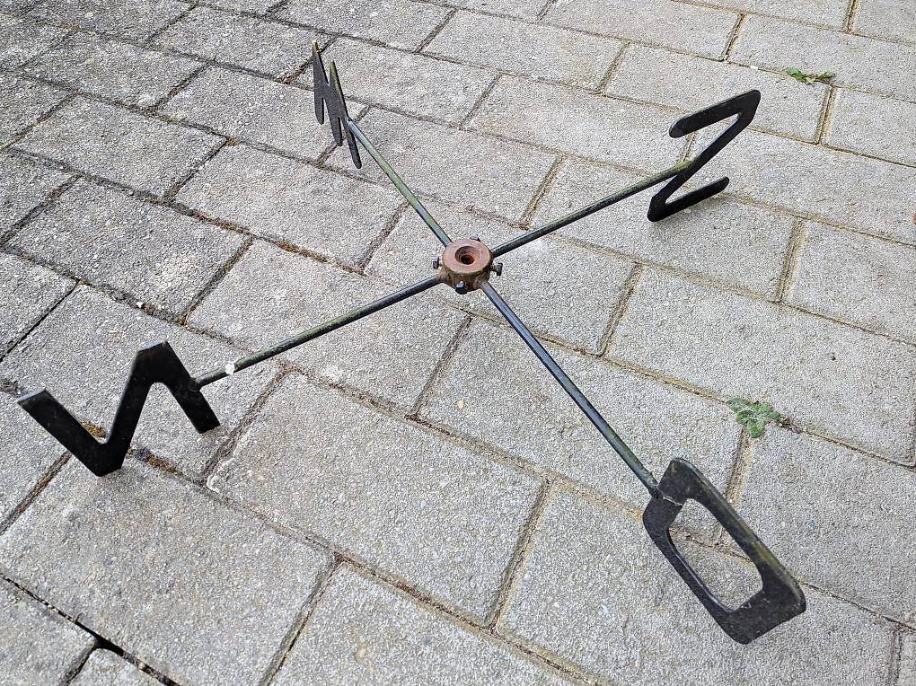 Tutte le decorazioni: Alter Wetterhahn aus Metall – Usato da Lüsslingen venduto da koh_mjy6 1