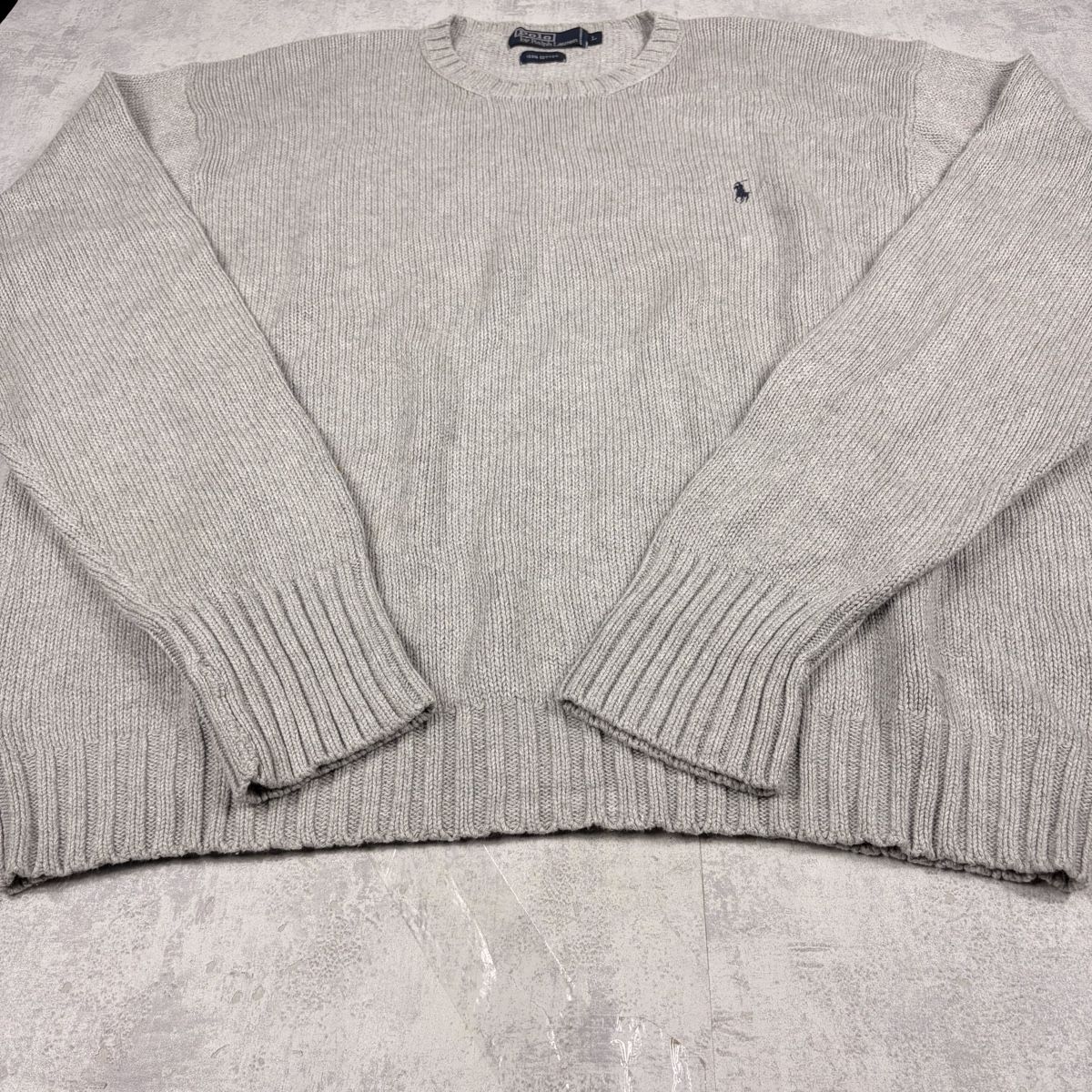 Polo Ralph Lauren Maglioni & Felpe: Pull en Maille Polo Ralph Lauren gris - Taille L – Nuovo (secondo la descrizione) da Neuchâtel venduto da aliceguins 1