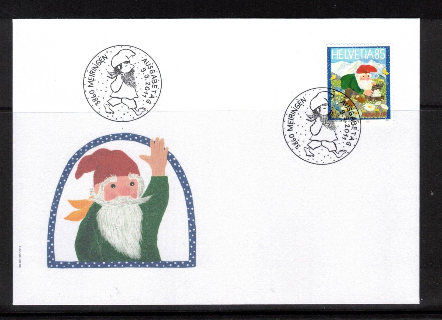 Tutti i francobolli: 2011 FDC  Muggestutz  aus ABO – Usato da Rheinau venduto da loxis