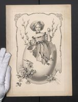 Handzeichnung Johann Watzal, Ostern-Moti