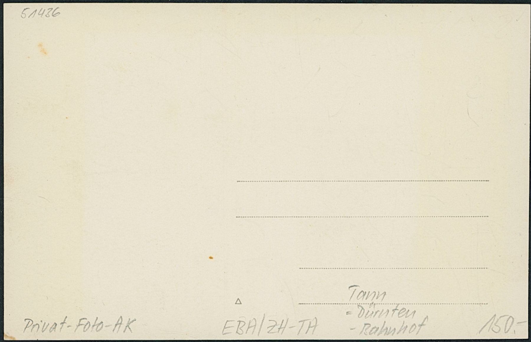 Cartoline postali: ZH Tann - Bahnhof - Bahn - Dürnten – Nuovo (secondo la descrizione) da Schindellegi venduto da masutka7 1