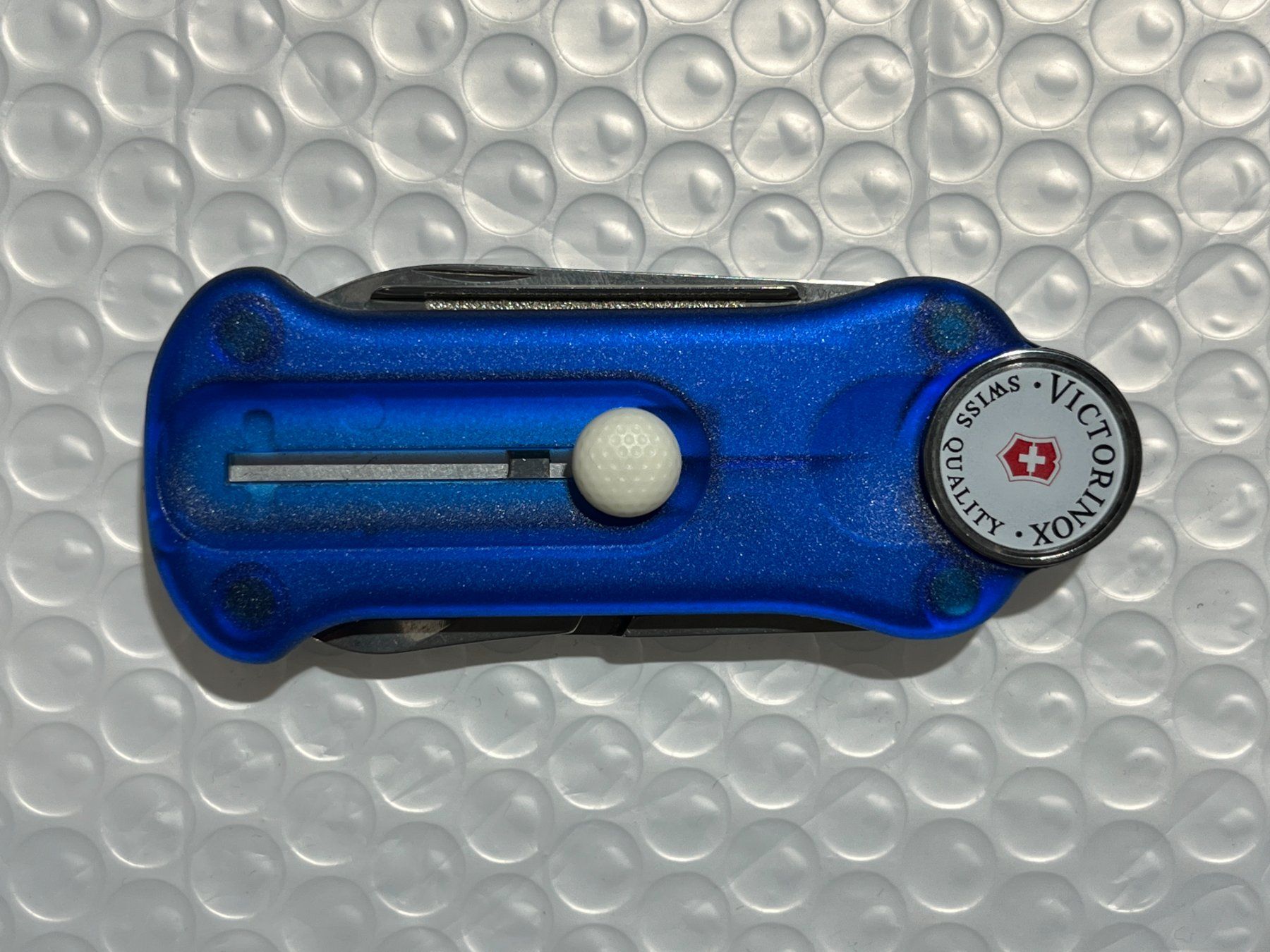 Victorinox Taschenmesser: Victorinox Golf Tool, Blau. Ungebraucht. – Gebraucht aus Zürich von koila