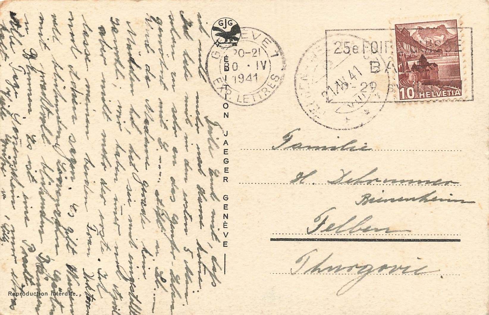 Cartoline postali: Geneve schiff boot battello – Usato da Biasca venduto da Blenio71 1