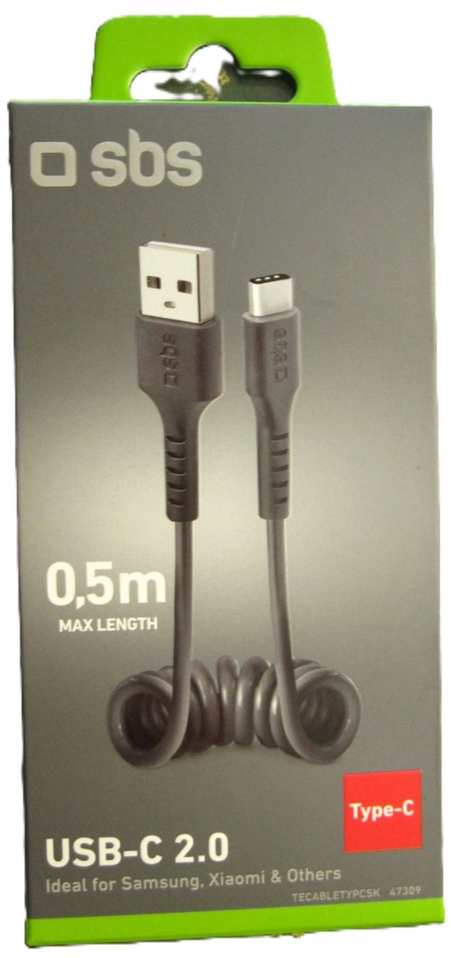 Cavi: Câble SBS USB-A à USB-C 2.0, 17cm, noir. NEUF – Nuovo (secondo la descrizione) da Nyon venduto da WHTF
