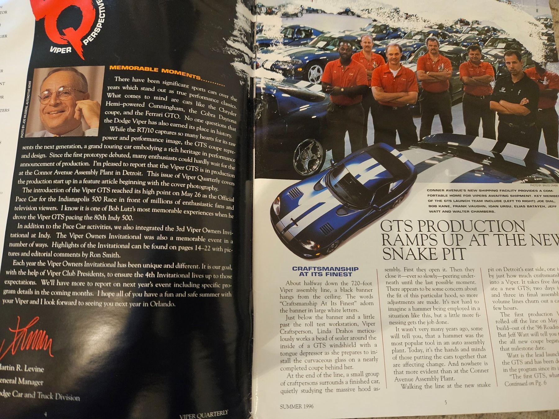 Dodge Accessori per altri veicoli: Viper Quarterly Summer 1996 xx – Usato da Flawil venduto da sr1_f6st 2