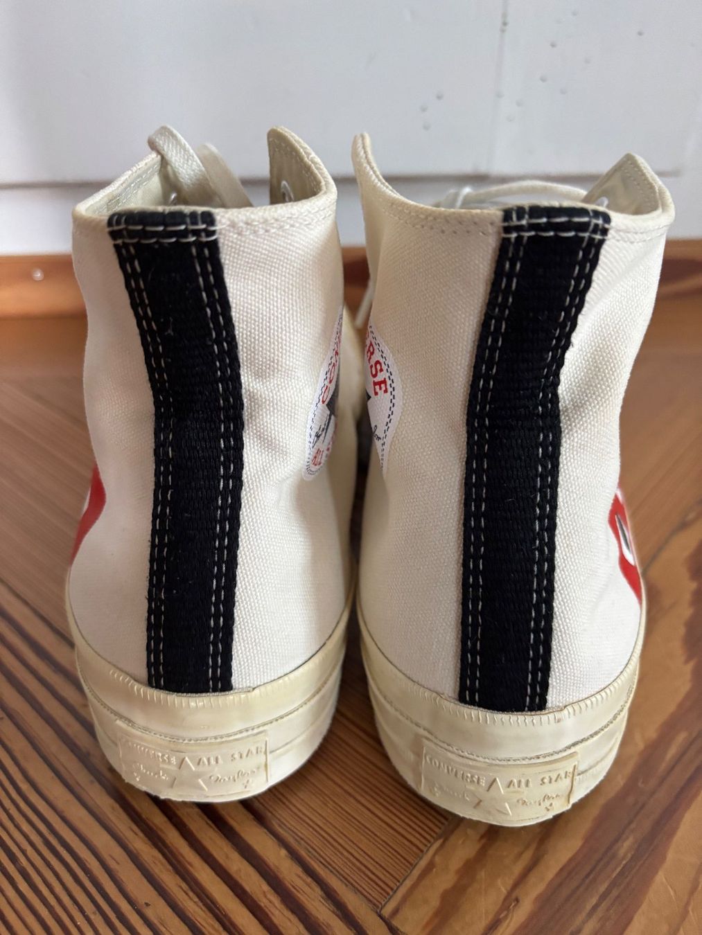 Comme Des Garcons Scarpe da uomo: Converse x Comme des Garçons High Top Sneaker Gr.44 – Usato da Horgen venduto da uge_pd5p 2