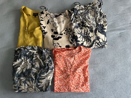 5x Sommerblusen Damen Gr. XS-S Top Zustand ☀️
