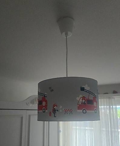 Lampadari & plafoniere: Kinderzimmer Lampe Feuerwehr Deckenleuchte – Usato da Zürich venduto da Uslu01 1