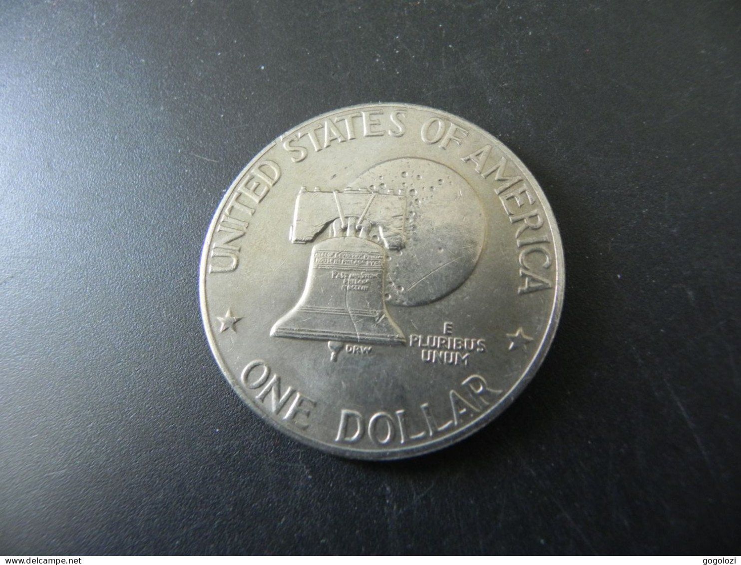 Tutti le monete: USA 1 Dollar 1976  Eisenhower – Usato da Biel/Bienne venduto da Gogolozi 1