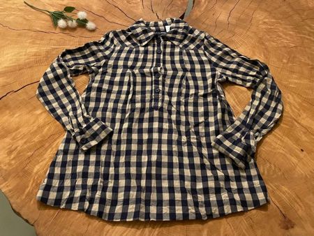 Karierte Bluse, Hemd 32-34 (xs) / Blouse, chemise à carreaux