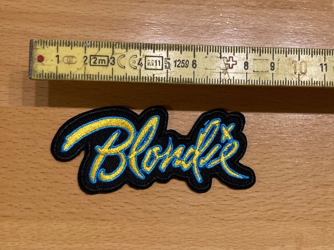 Toppe: Blondie Patch Aufnäher Rock Punk Metal – Nuovo (secondo la descrizione) da Horn venduto da abutre72