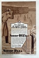 Riza Sirup - Alte Werbung / Ancienne publicité 1931