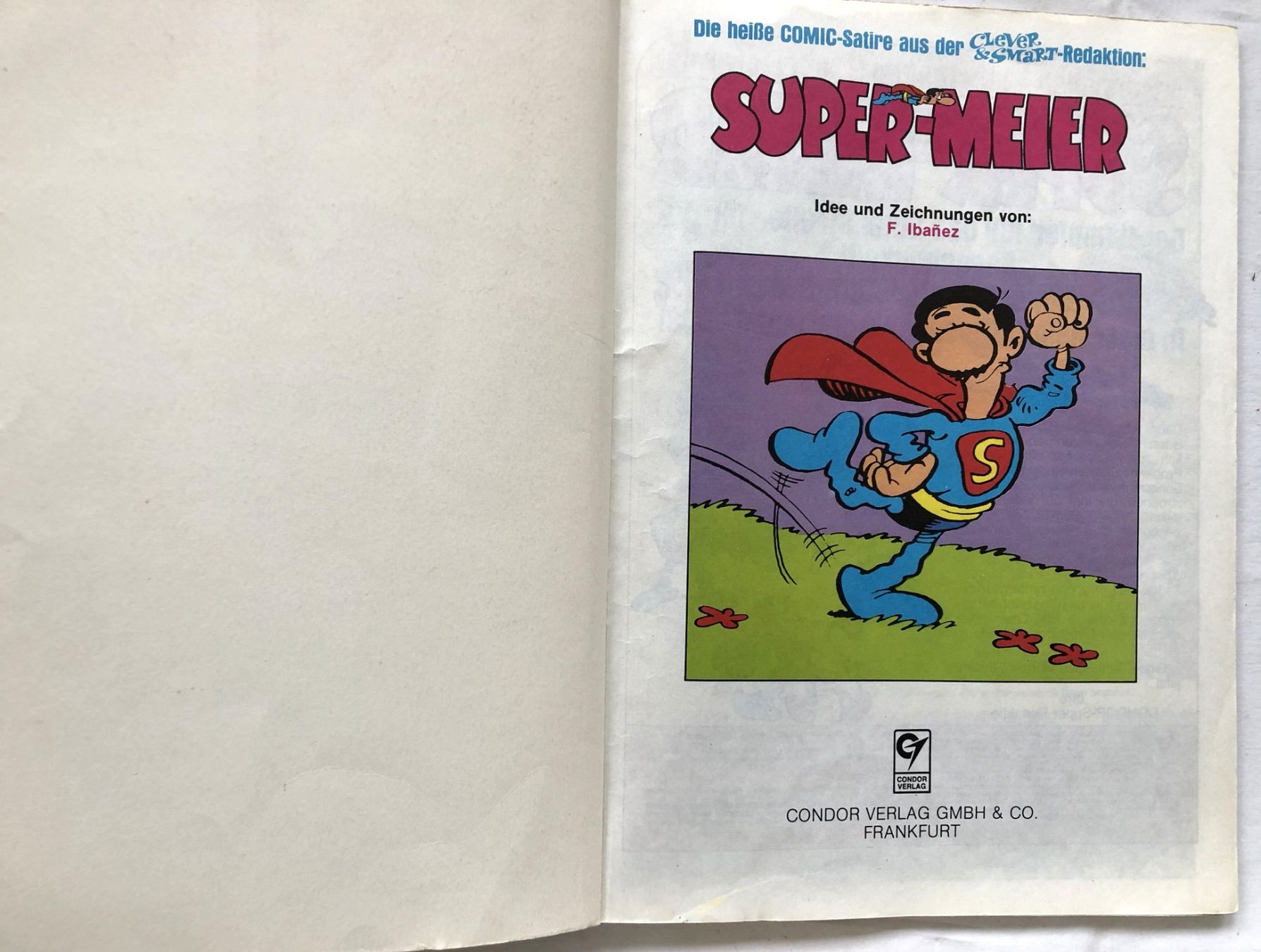 Fumetti: SUPER-MEIER - Heft - Nr.1! – Usato da Schaffhausen venduto da durruti 1