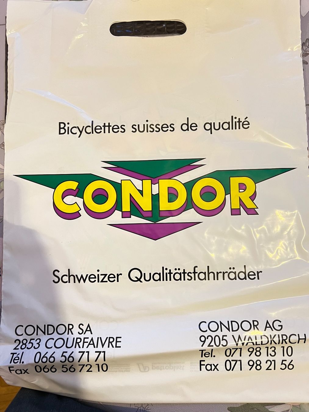 Condor Ciclomotori: Condor sac – Usato da Carouge GE venduto da Alfredani