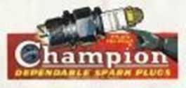 Metal Alu Plate-CHAMPION VINTAGE SPARK