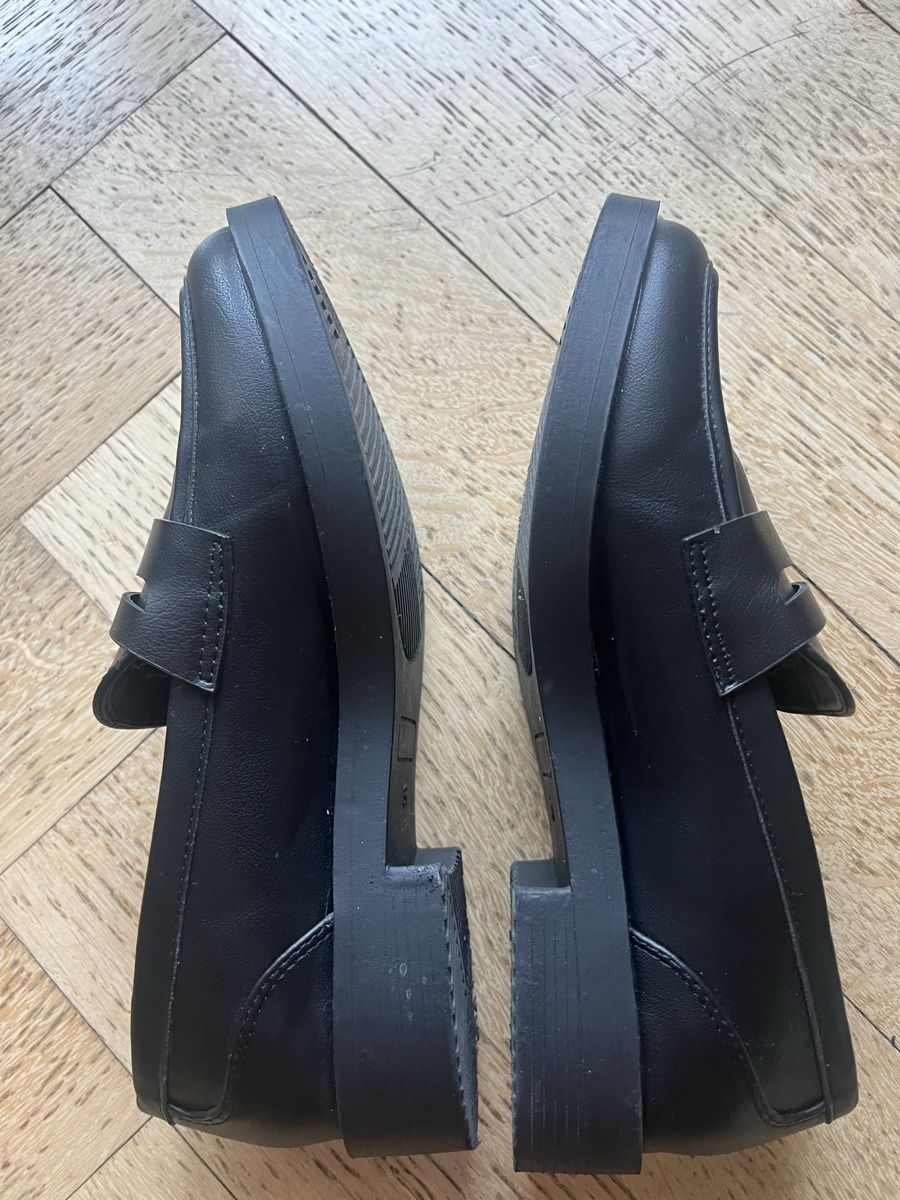 C&A Scarpe da donna: Loafers schwarz Grösse 39 C&A Leder-Optik – Nuovo (secondo la descrizione) da Olten venduto da sae_82z2 1
