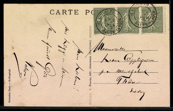 Cartes postales: St-Gingolph, Lac Léman, Frontière Fran – D'occasion à Berlin par bartko-reher 1