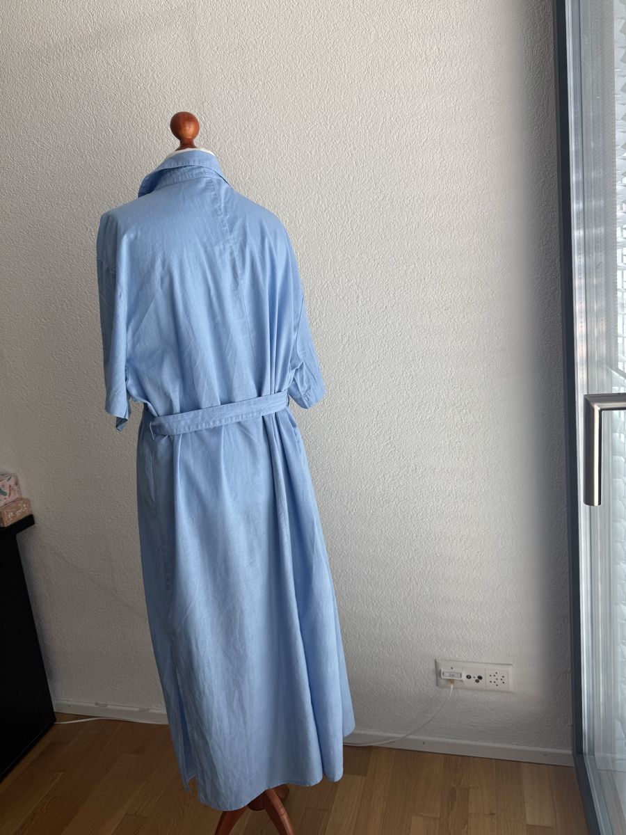 H&M Vestiti: Leinen Blend Kleid hellblau Gr XL – Usato da Baden venduto da Linda46 2