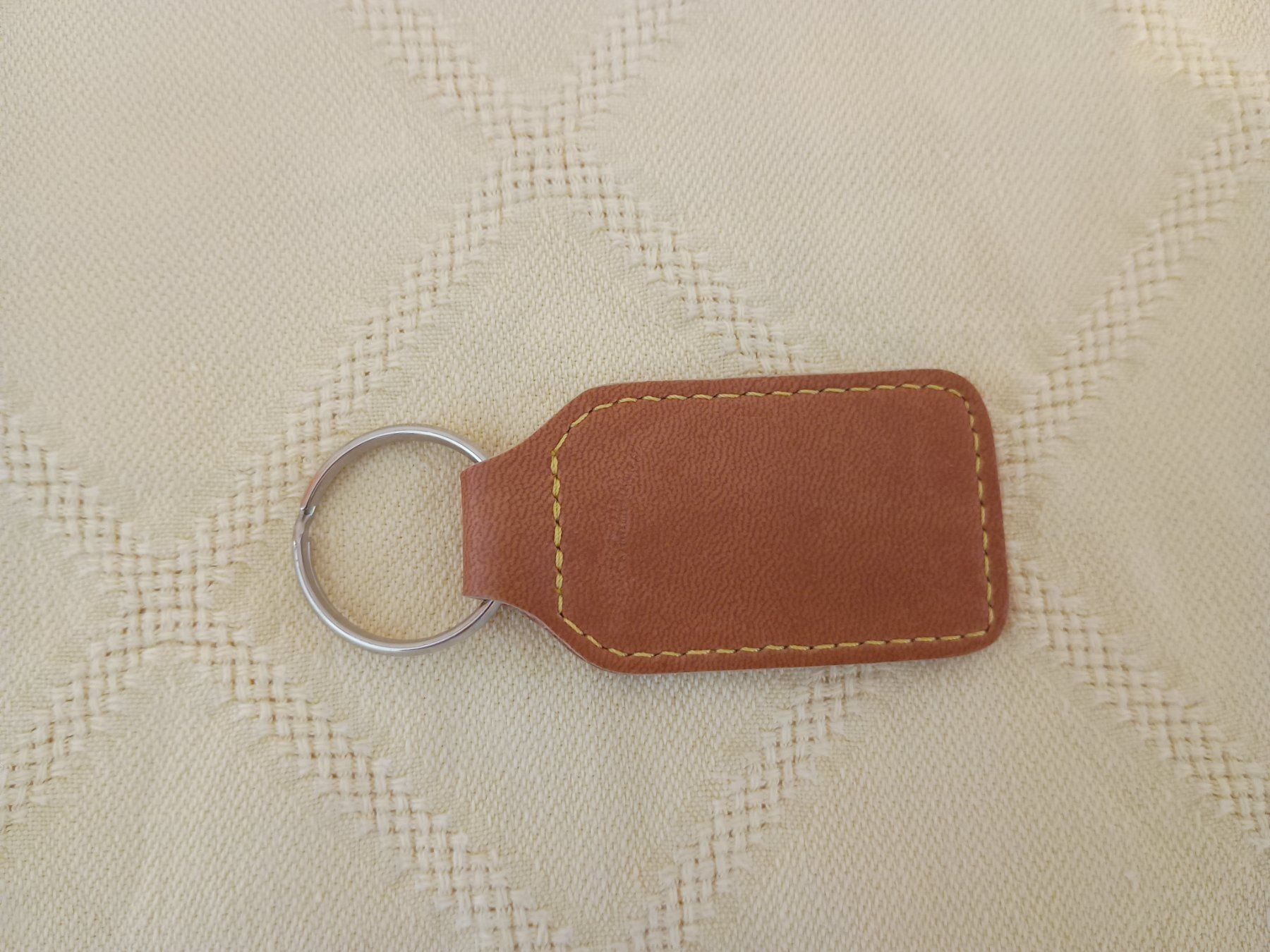 Schlüsselanhänger & - bänder: Schlüsselanhänger beige, Leder, ca. 10 cm – Neu (gemäss Beschreibung) aus Buchs AG von ReaNaTsch 1