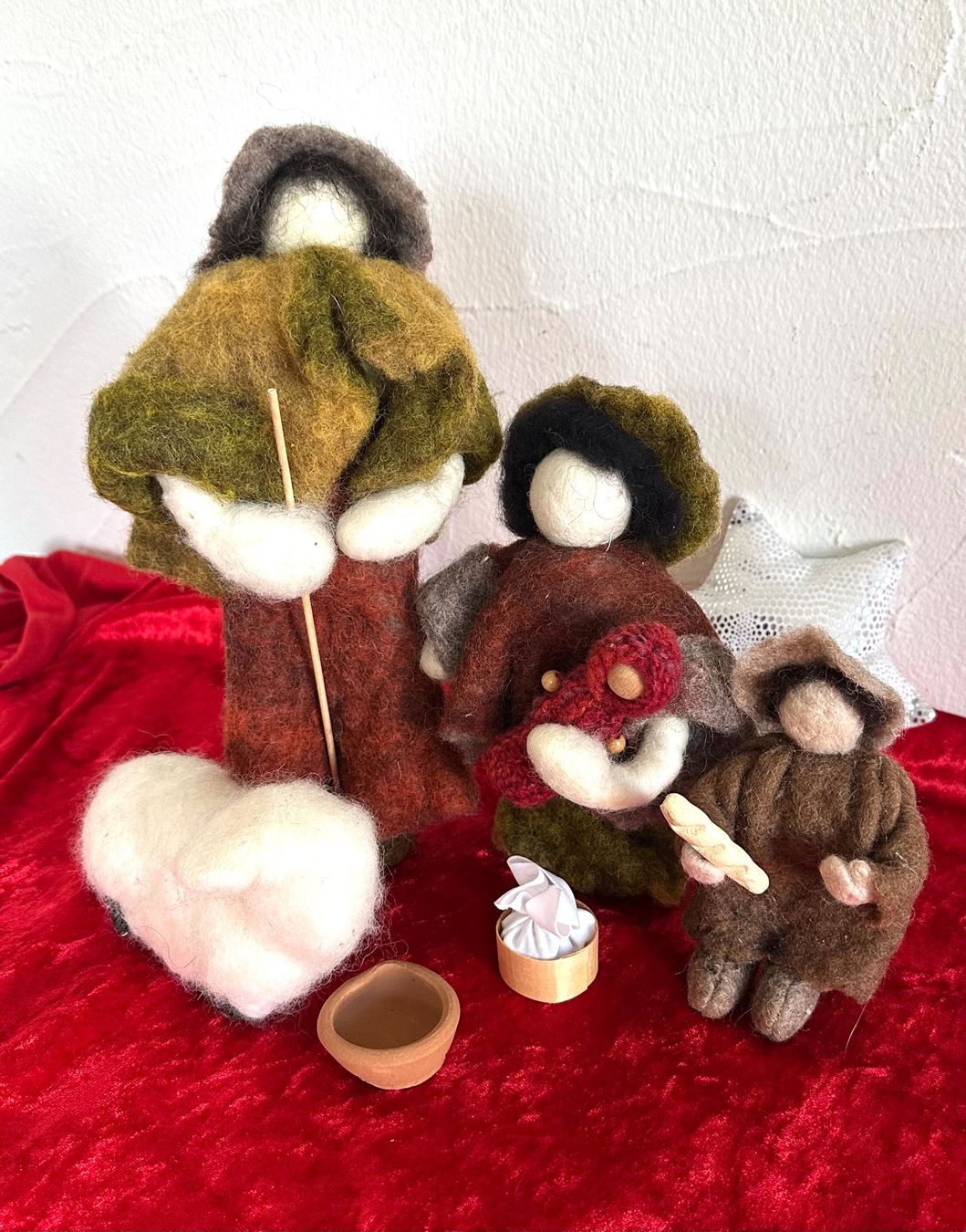 Figuren: Krippenfiguren aus Filz – Gebraucht aus Zürich von bra_m9b2