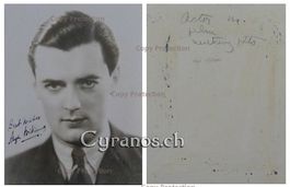 Hugh Williams (1904-1969) Schauspieler - Autogramm