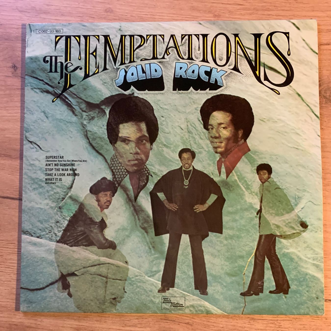 Schallplatten: THE TEMPTATIONS - SOLID ROCK...OG GER 1972...VG++/EX – Gebraucht aus Gals von Diskopat