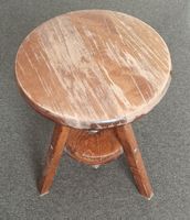 Runder Bar Holzhocker gebraucht