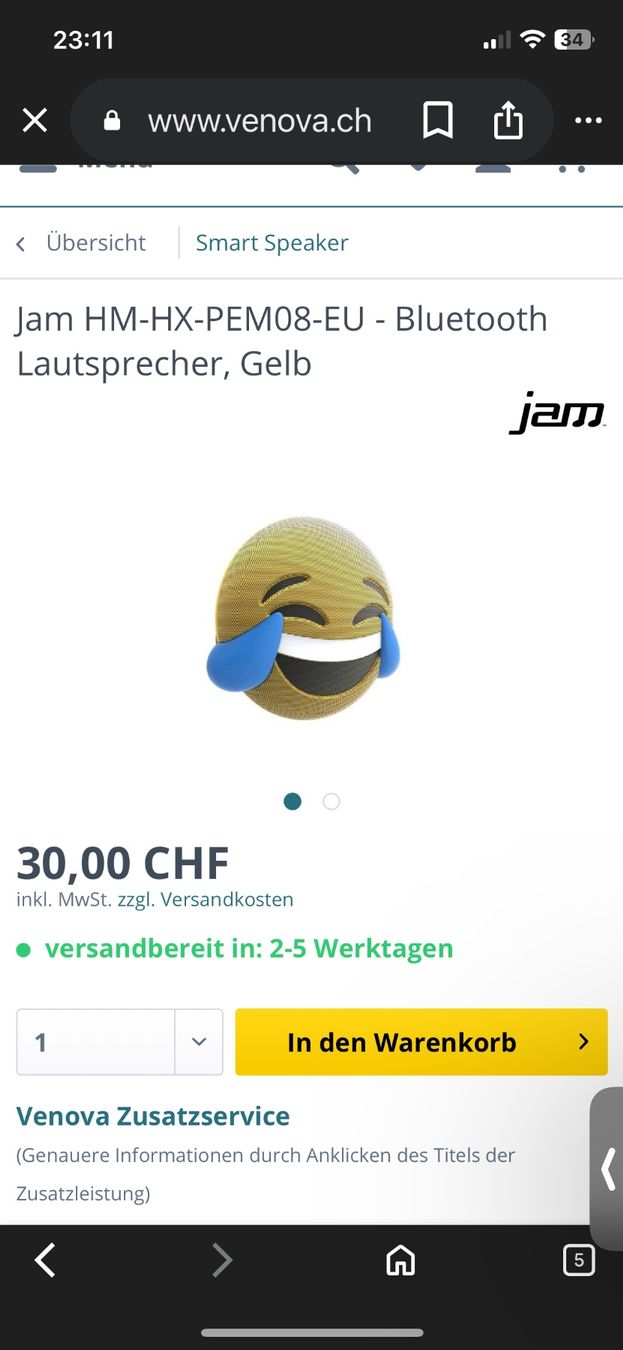 Casse acustiche: Lautsprecher Smiley funktioniert TOP – Nuovo (secondo la descrizione) da Dietikon venduto da sal_zdn5 2