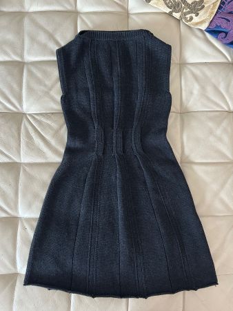 Prada black wool dress (IT38/XS-S)