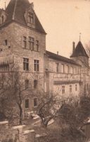 Neuenburg NE Schloss Tour de la Régale und Galerie Hochberg