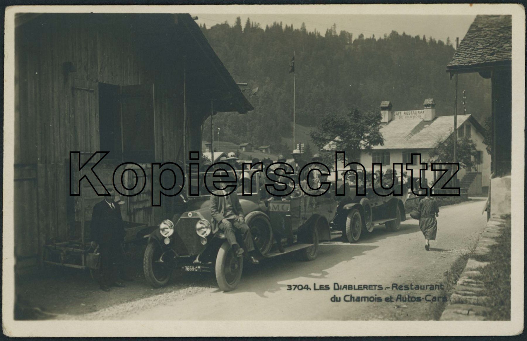 Cartoline postali: VD Les Diablerets - Bus - Ormont Dessus – Nuovo (secondo la descrizione) da Schindellegi venduto da masutka7