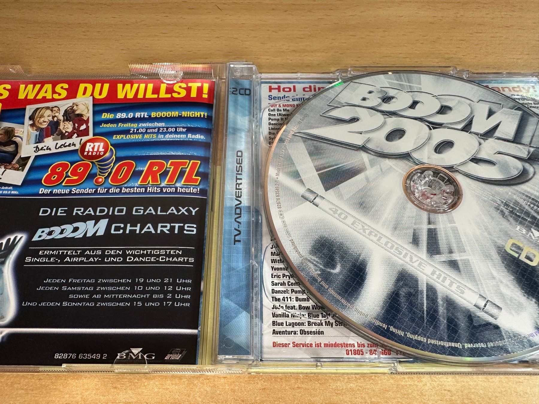 CD: E5 Various – Booom 2005 - The First - 2 CD – Usato da Rikon im Tösstal venduto da Alpenmutz 2
