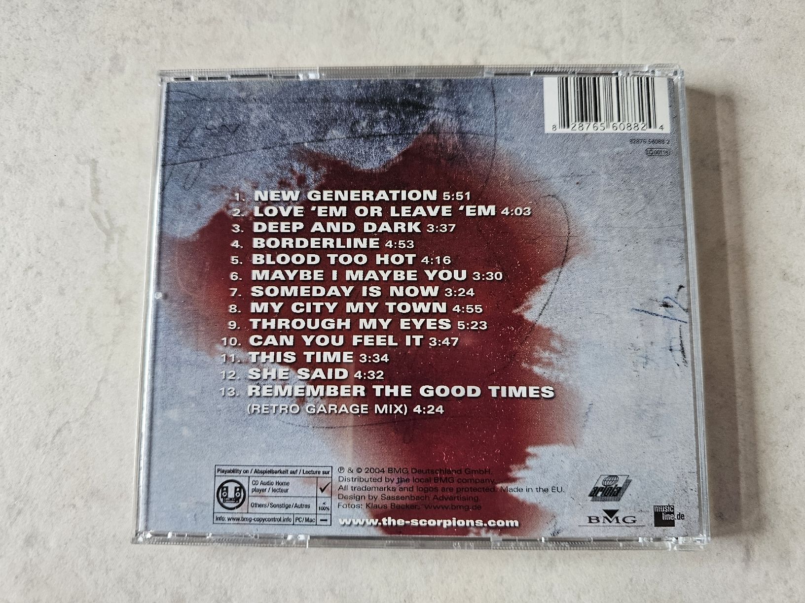 CDs: Scorpions  -  Unbreakable – Gebraucht aus Schneisingen von backstore24 1