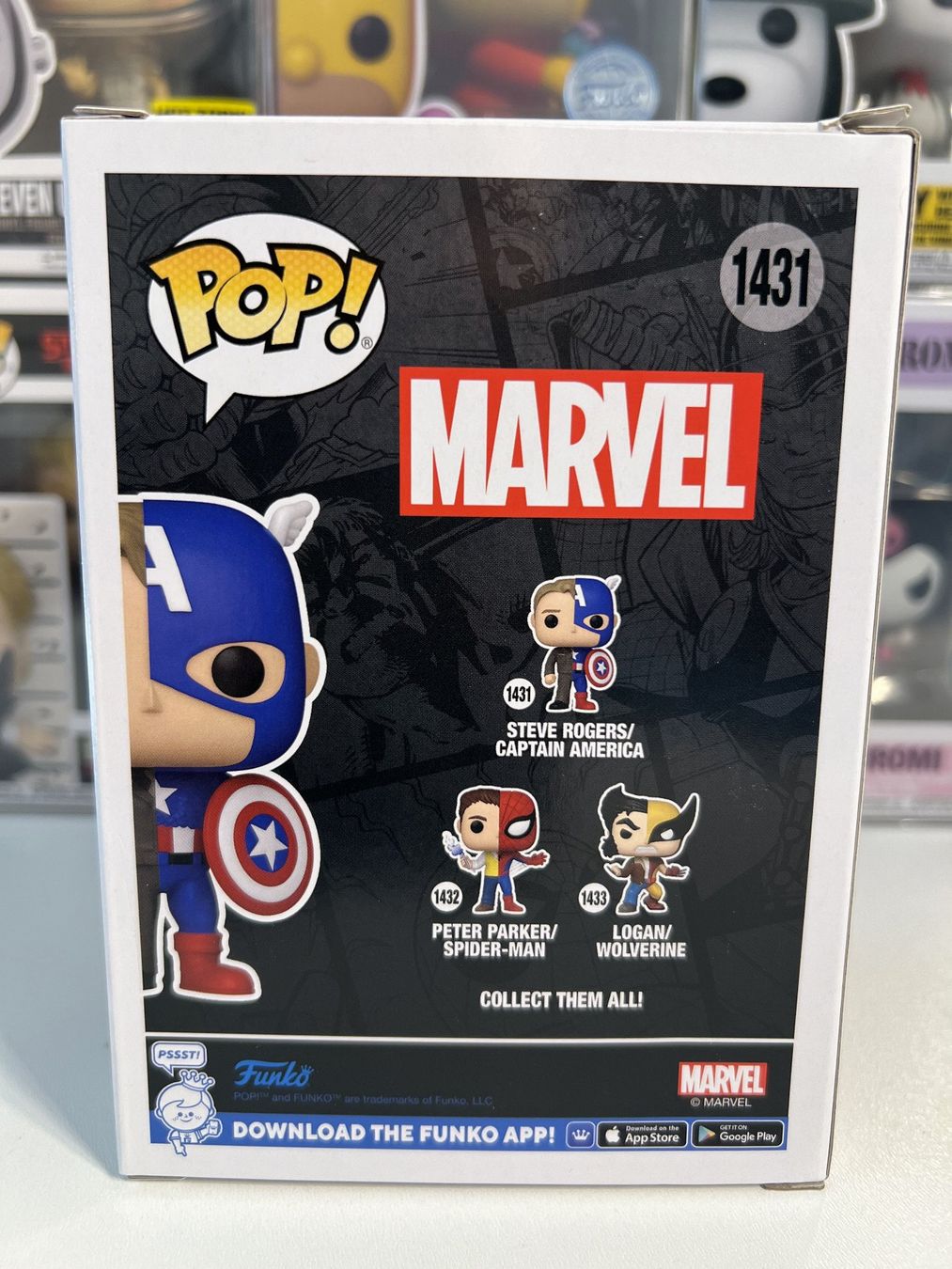 Funko Statuette: Funko POP! Marvel Split Steve Rogers / Captain America – Nuovo e nell'imballaggio originale da Le Mouret venduto da perfectbijou 2