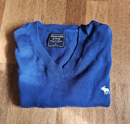 Pull bleu léger - Abercrombie & Fitch