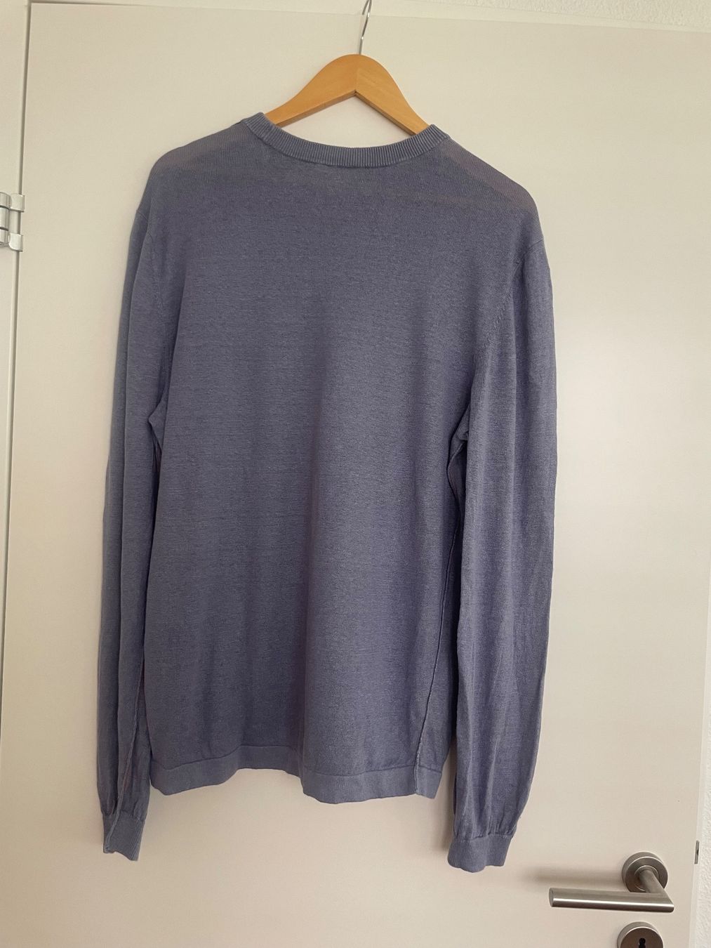 Hugo Boss Pullover & Sweatshirts: Herren Linenpullover Pullover Hugo Boss Lila – Gebraucht aus Buchs SG von VintageHomeCH 1