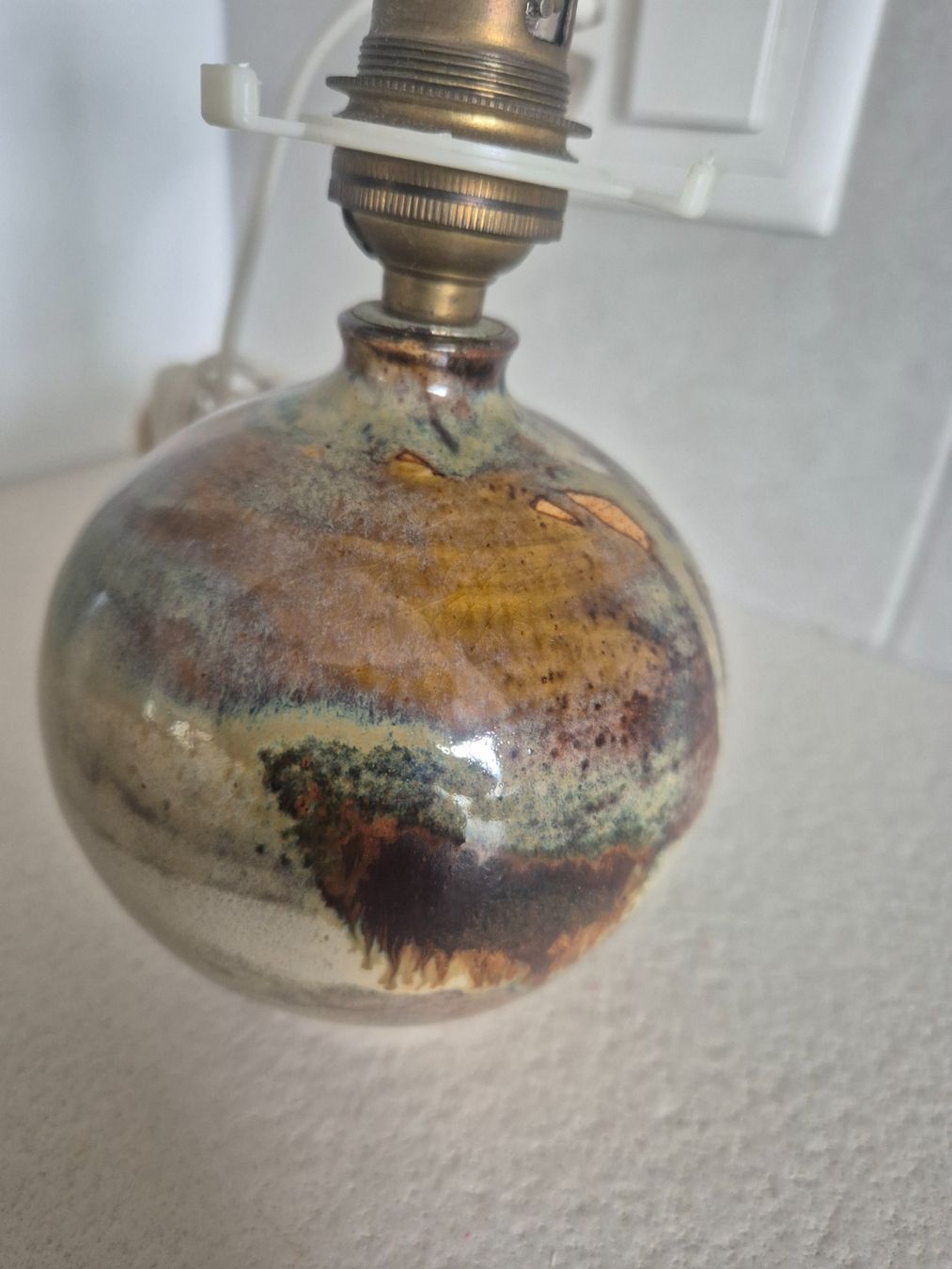 Lampade: Lampe de table en céramique artisanale – Usato da Fribourg venduto da tameab 2