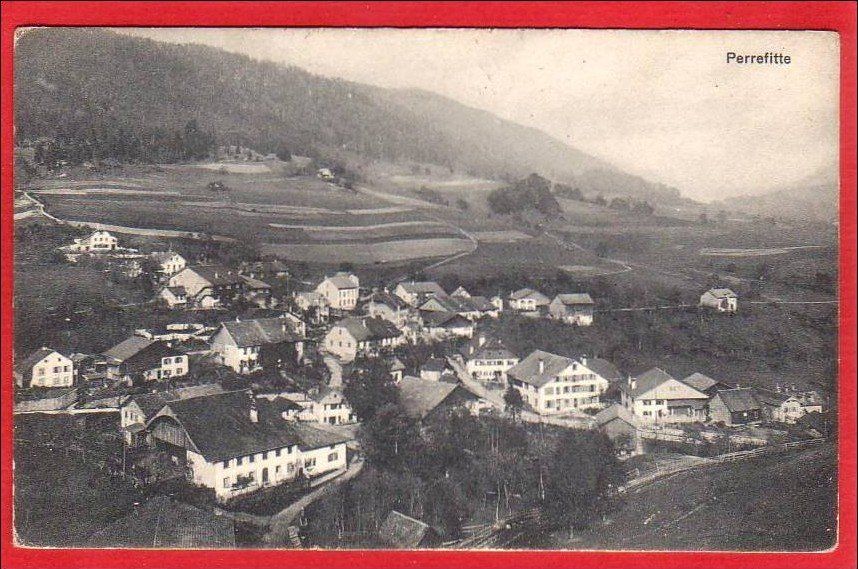 Cartoline postali: PERREFITTE, VUE GÉNÉRALE 1923 – Usato da Grüningen venduto da Kartenlaube