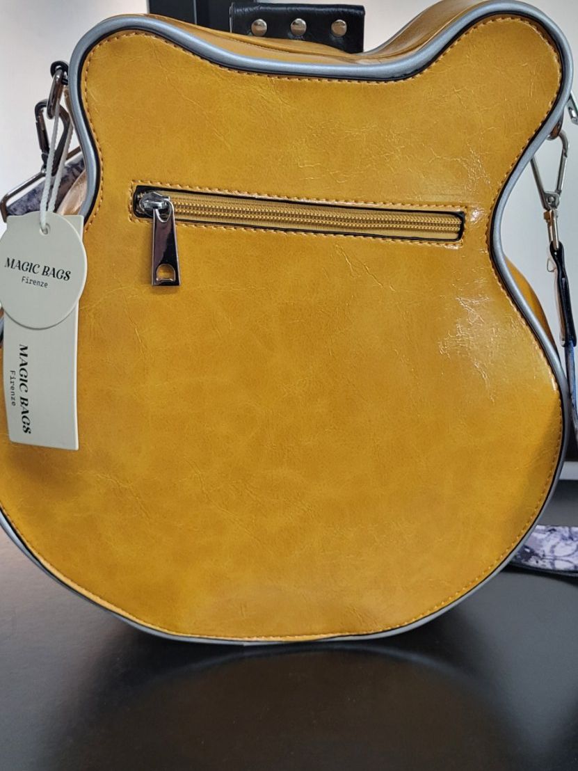 Borse: Borsa a tracolla Magic Bags Firenze, design chitarra unic... – Nuovo (secondo la descrizione) da figino venduto da ame_frv2 3