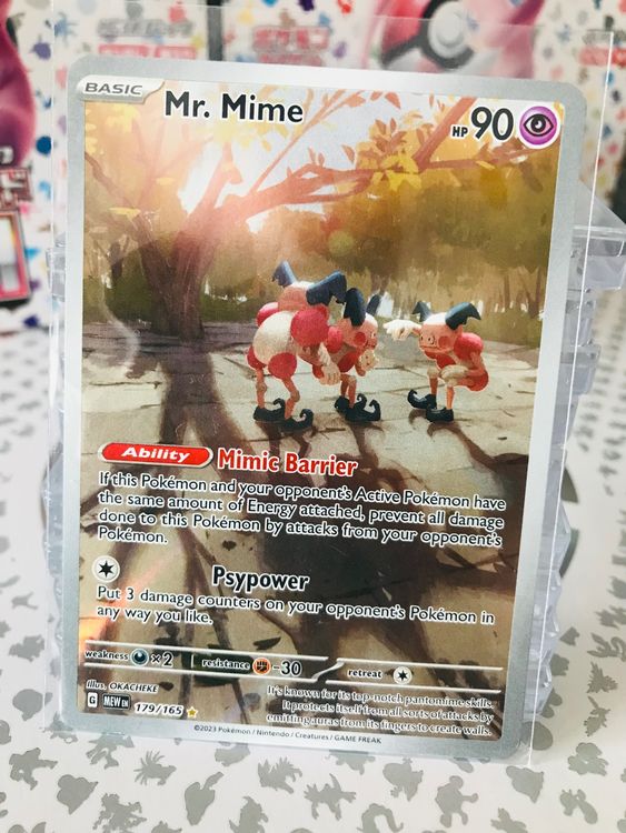 Pokemon 151 mr. Mime 179/165 (ENG) | Kaufen auf Ricardo